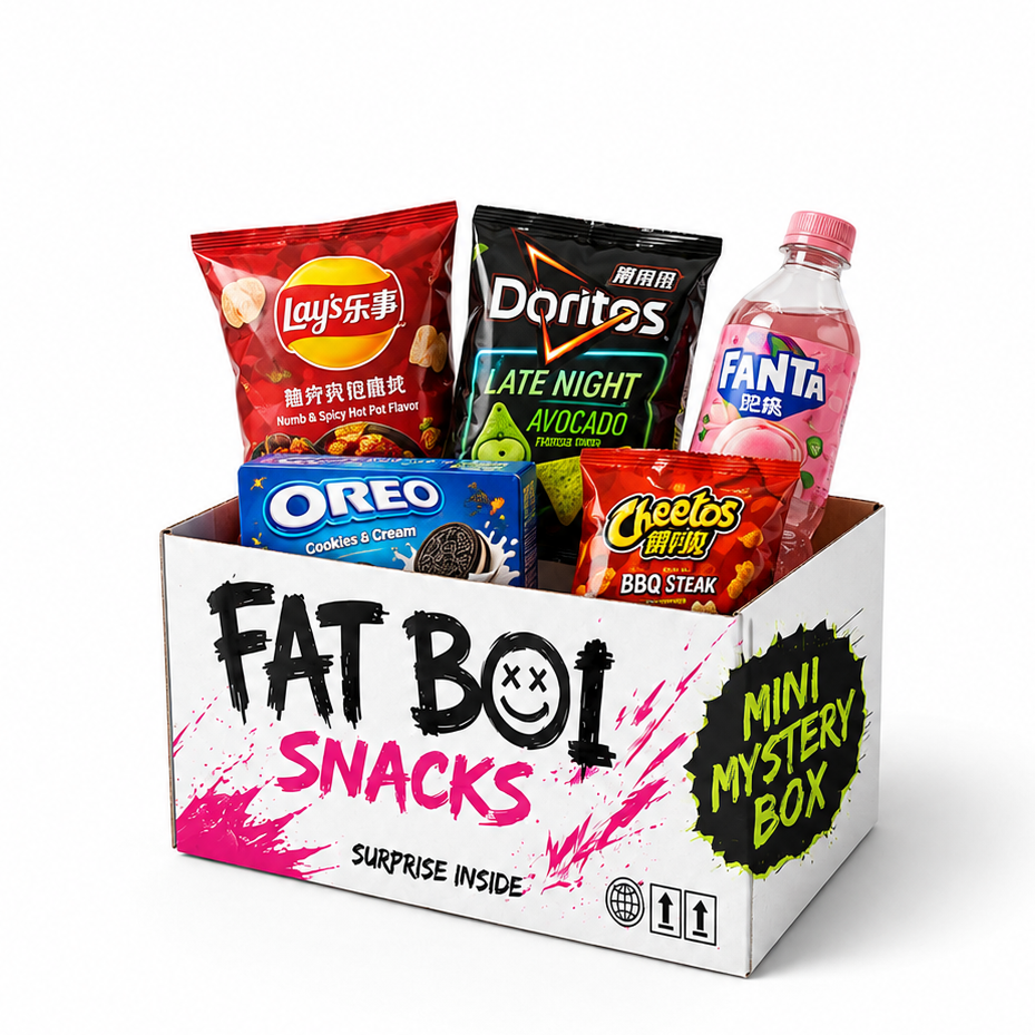 Fat Boi Mini Exotic Snack Mystery Box