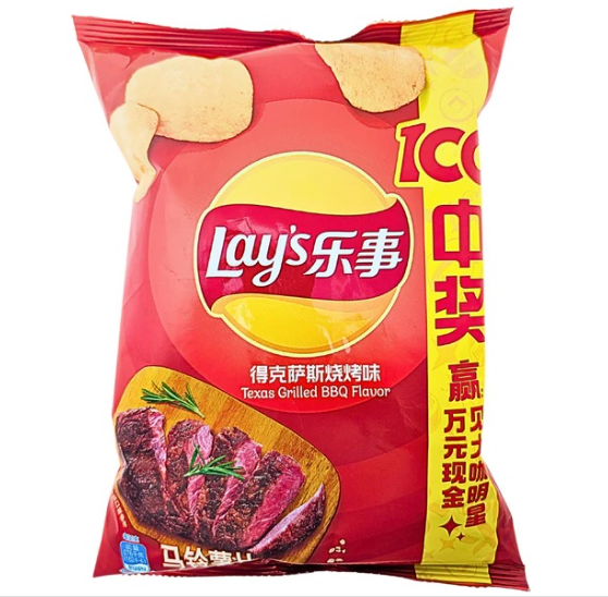 Lay's Texas BBQ - China Import