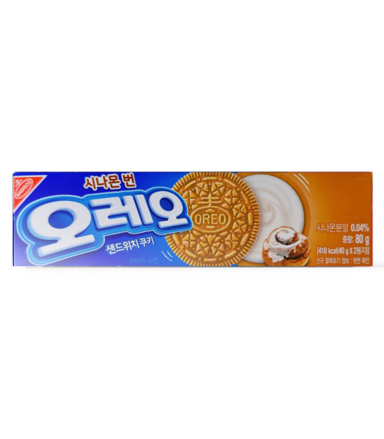 OREO Cinnamon Bun - South Korea Import