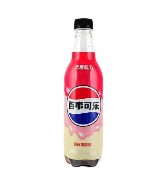 Pepsi Strawberry Milkshake