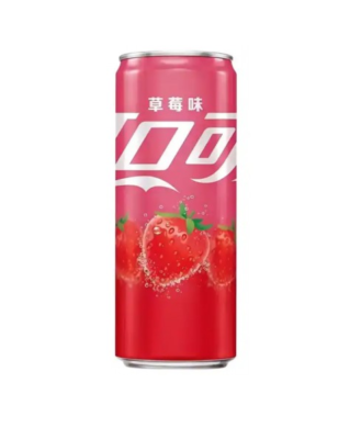 COCA-COLA STRAWBERRY imported China snack from The Fat Boi Snacks