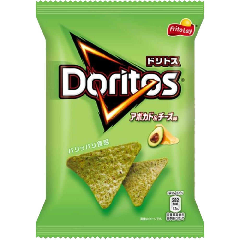 DORITOS AVOCADO & CREAM CHEESE imported Japan snack from The Fat Boi Snacks