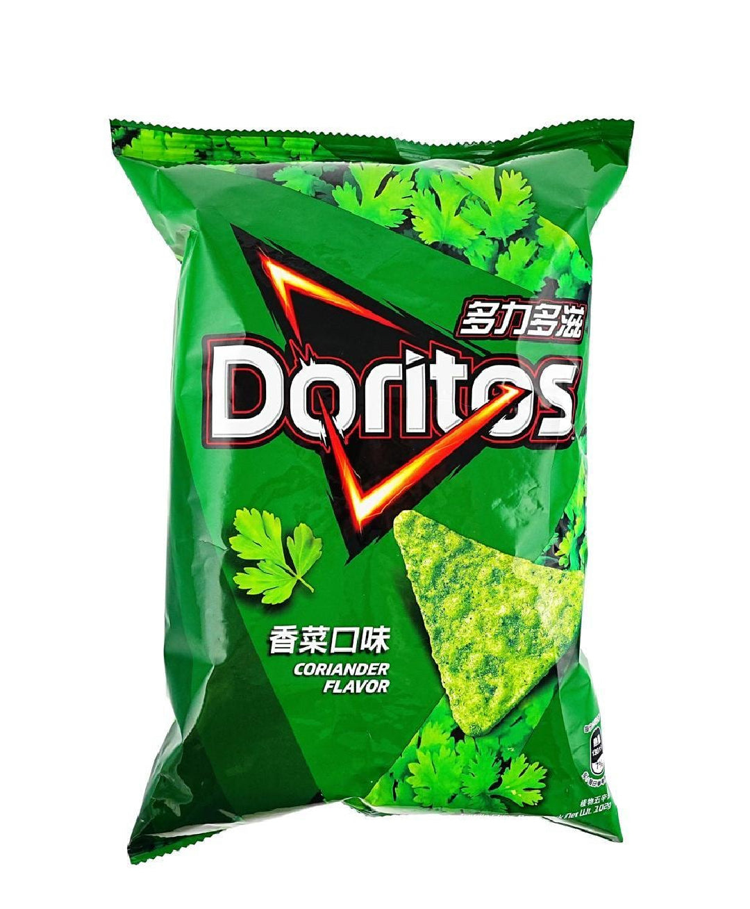 Doritos Coriander imported Taiwan snack from The Fat Boi Snacks
