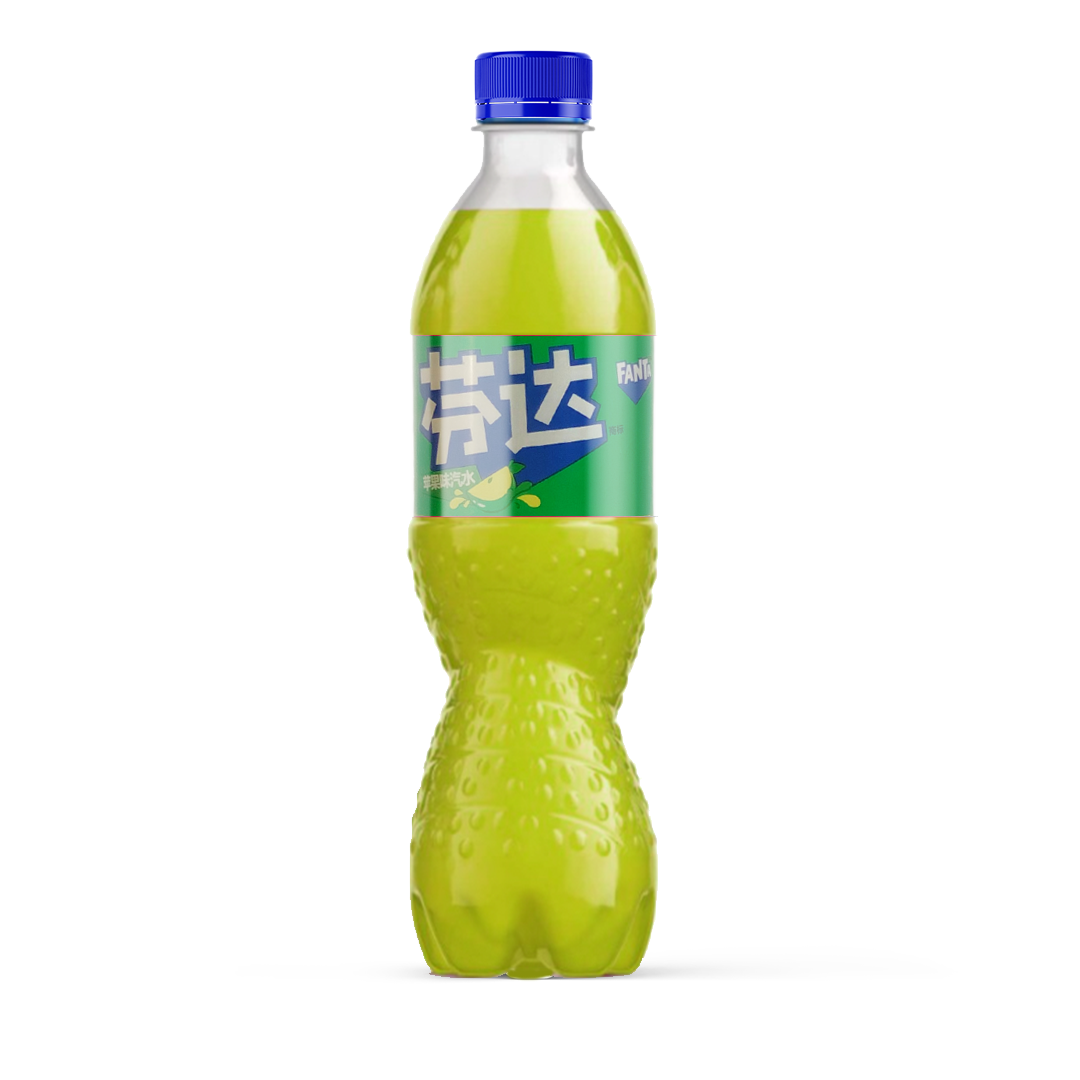 FANTA GREEN APPLE imported China snack from The Fat Boi Snacks