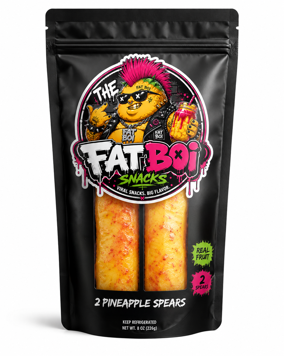 Fat Boi Pineapple Spears (2PK)