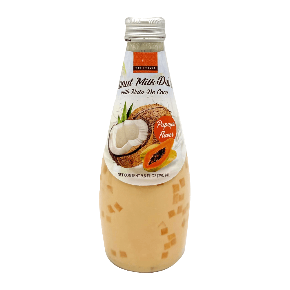 FRUITIVAL COCONUT MILK PAPAYA imported Thailand snack from The Fat Boi Snacks