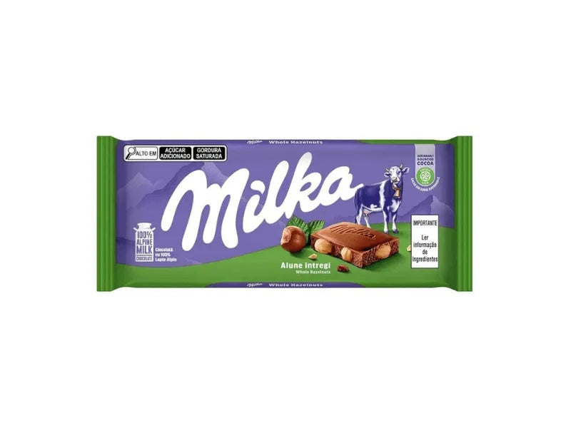 Milka Hazelnut imported Germany snack from The Fat Boi Snacks