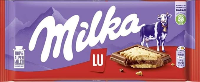 Milka Lu imported Germany snack from The Fat Boi Snacks