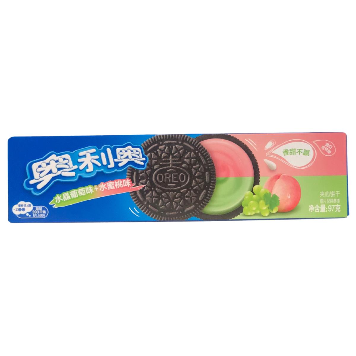 OREO PEACH & GRAPE imported China snack from The Fat Boi Snacks