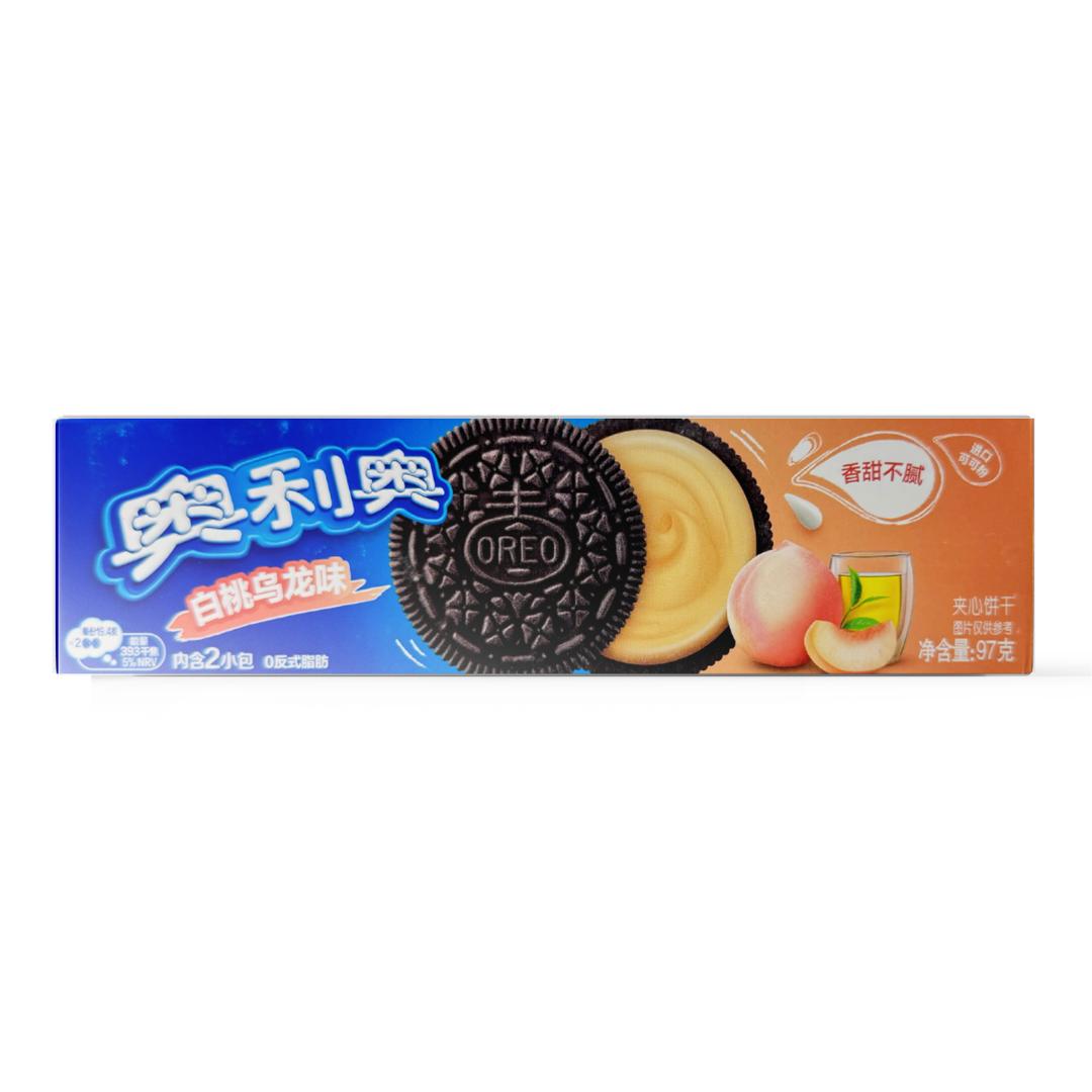 OREO WHITE PEACH OOLONG imported China snack from The Fat Boi Snacks