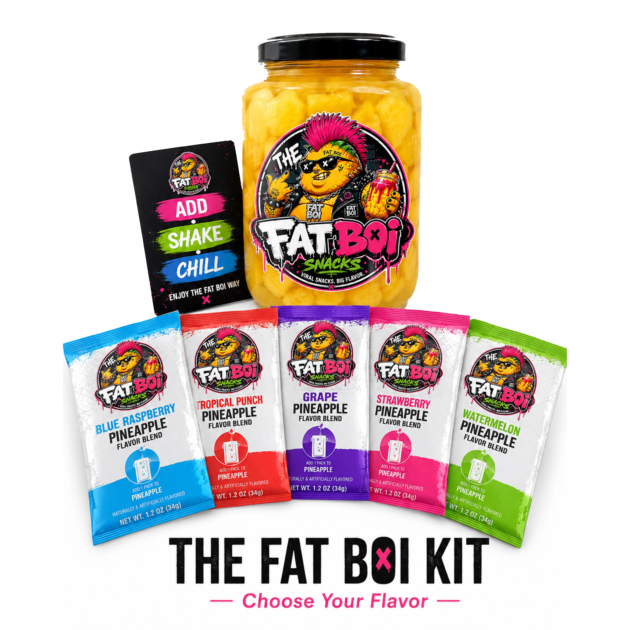 THE FAT BOI PINEAPPLE SPEAR KIT – The Fat Boi Snacks