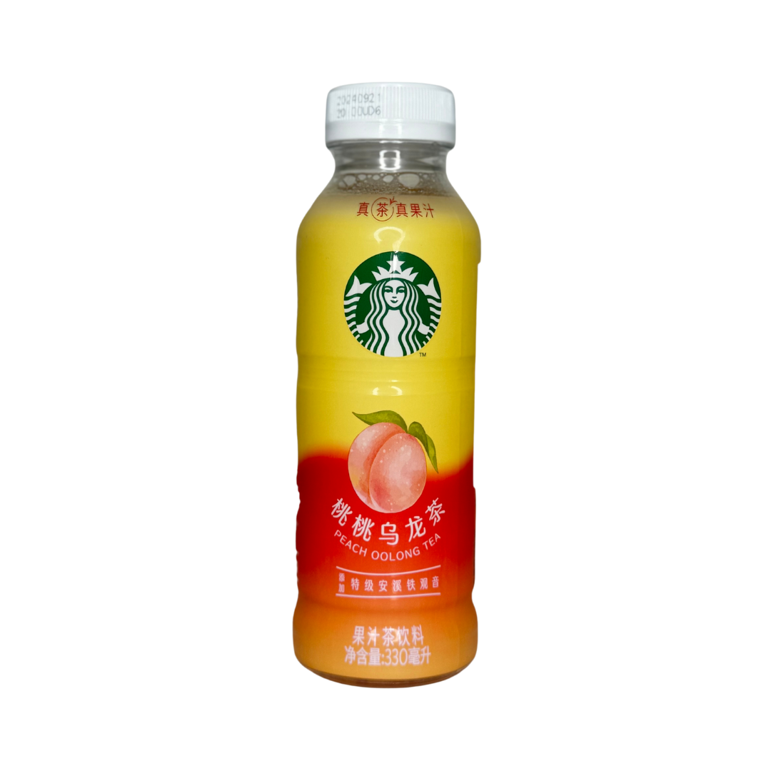 STARBUCKS PEACH OOLONG TEA imported China snack from The Fat Boi Snacks